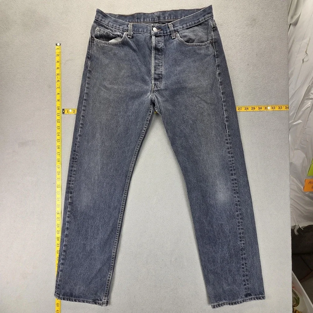 VTG‎ Levis 501 Jeans Mens Blue Made In USA Fits 33x32